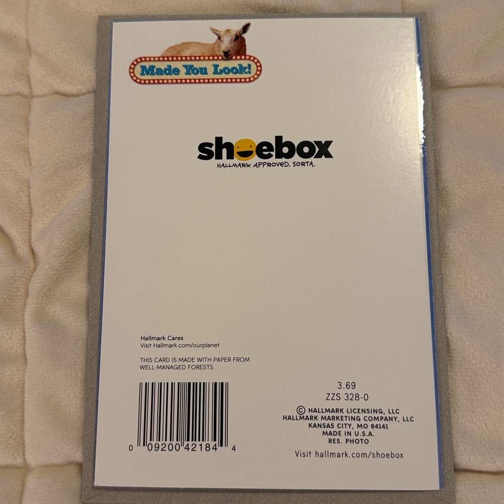 🌻 Shoebox by Hallmark Punny Sheep Birthday Cards Bundle - Picture 7 of 7